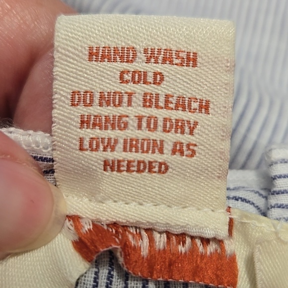 SUNDANCE-Blue/White 100% Cotton Eyelet Rain Dress-Size Medium - Picture 7 of 12